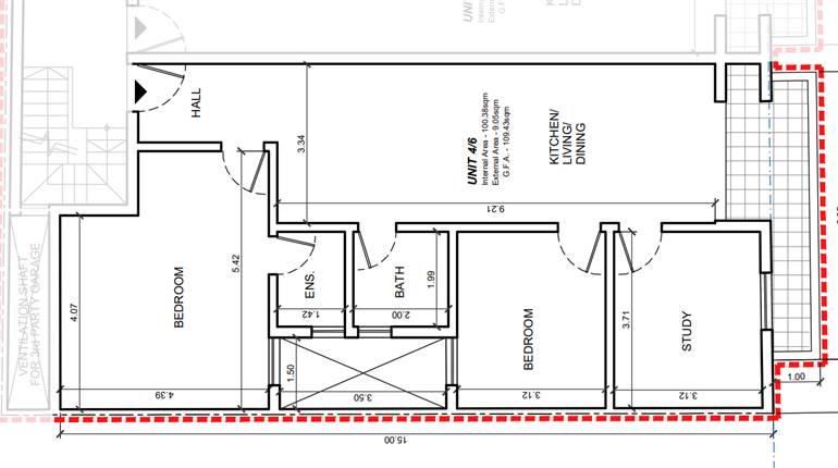 Paola - 3 Bedroom 2nd Floor Finished Apartment On Plan 
