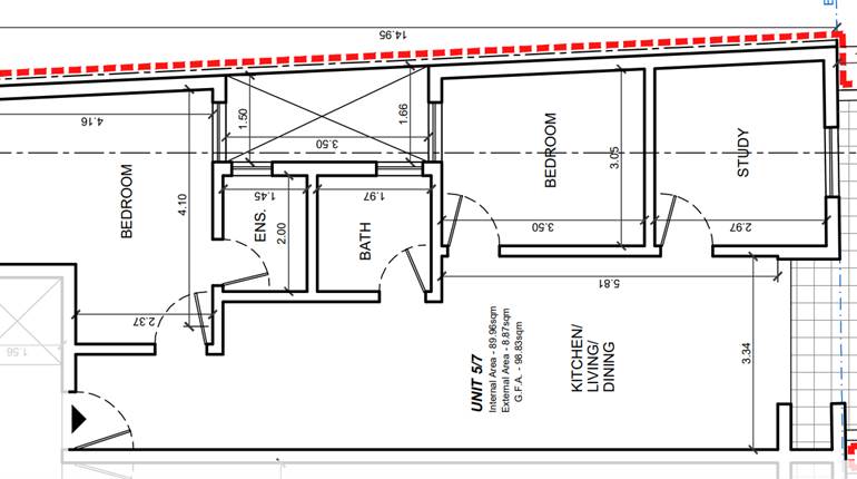 Paola - 3 Bedroom 2nd Floor Finished Apartment On Plan 