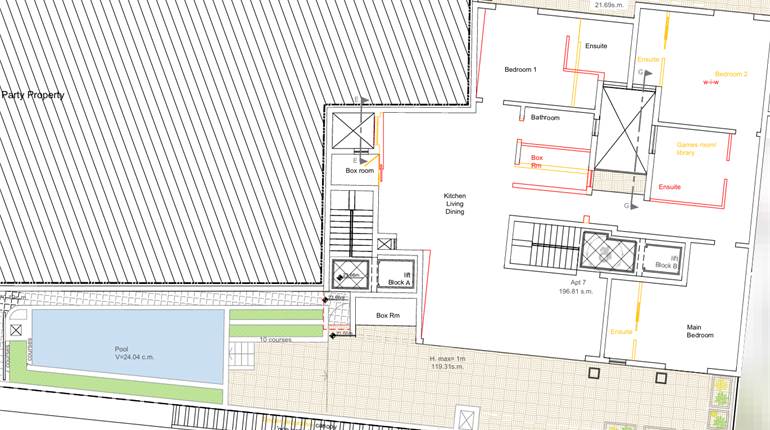 Attard - 337sqm Luxurious 3 Bedroom Penthouse - Shell form 