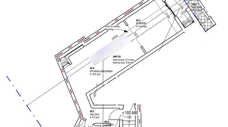 Msida - 1st Floor Finished Studio Apartment On Plan 