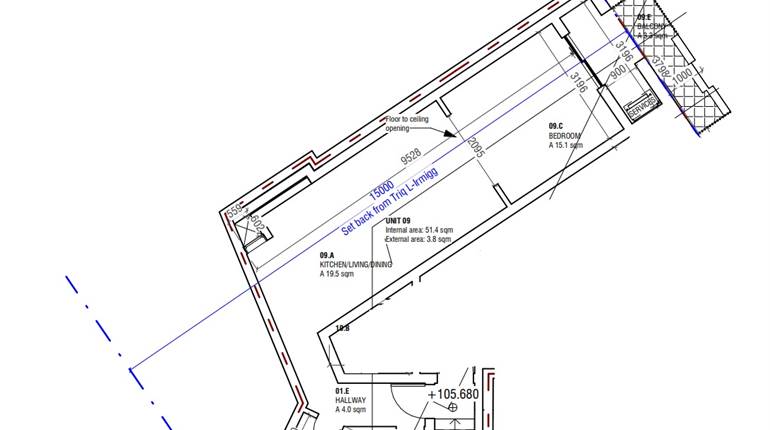 Msida - 2nd Floor Finished Studio Apartment On Plan 