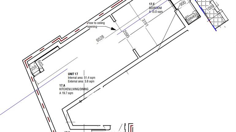 Msida - 4th Floor Studio Finished Apartment On Plan 