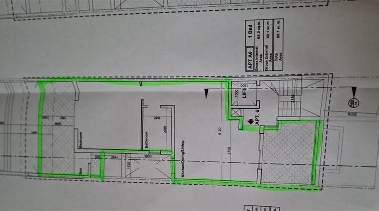 Marsascala - 1 Bedroom Penthouse / Fully Finished / Front & Back Terrace