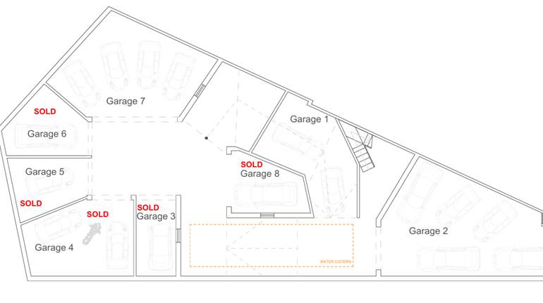 Msida - 5 Car Garage Finished