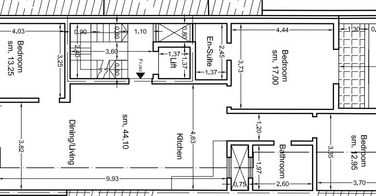 Birzebbugia - 2nd Floor 3 Bedroom Apartment + Terrace + Balconies (On Plan)