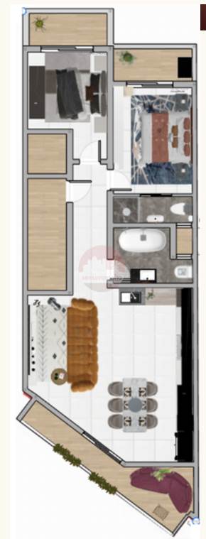 2 Bedroom Apartment in Qormi, Malta