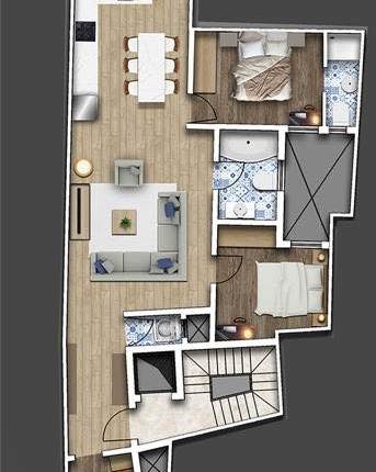Qormi - 3 Bedroom Penthouse + Roof Terrace
