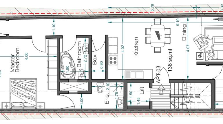 San Pawl il-Bahar - 3rd Floor 3 Bedroom Apartment