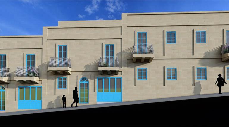 Gozo Nadur: On Plan Terraced Houses 