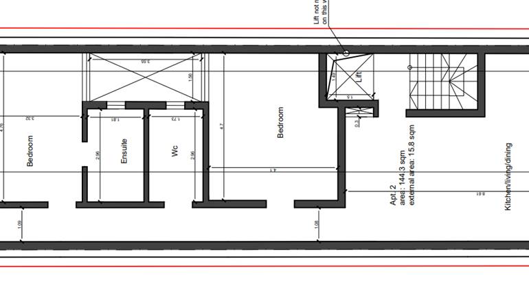 Gudja 2nd floor 160sqm Apartment Highly Finished 