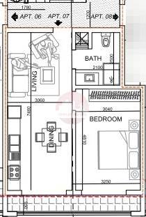 Zurrieq - 3rd Floor 1 Bedroom Apartment