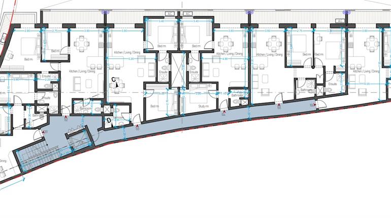 Fgura - 2 Bedroom First Floor Apartment On Plan