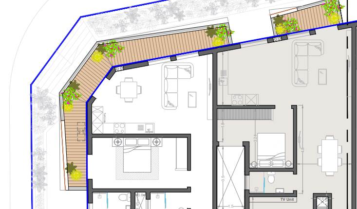 Fgura - 2 Bedroom Apartment On Plan