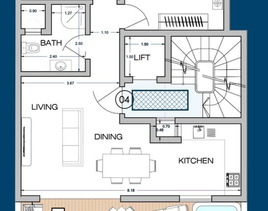 Birkirkara - 2 Bedroom Penthouse On Plan