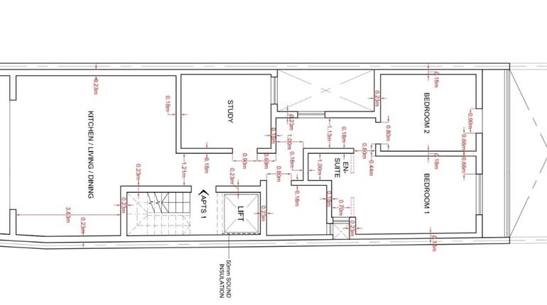 Siggiewi - 2 bedrooms + Study Finished Apartment