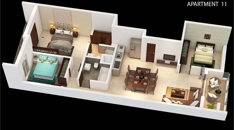 Marsaxlokk - Finished Three Bedroom Apartment